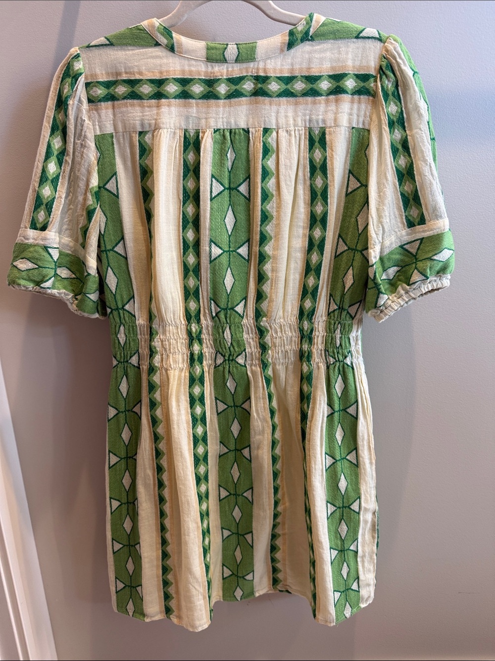Velvet by Graham & Spencer Lucy patterned cotton minidress - Picture 7 of 10